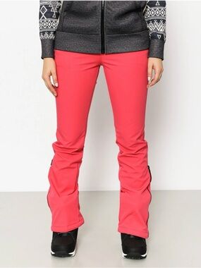 Volcom Women's Coral Pink Ski Pants